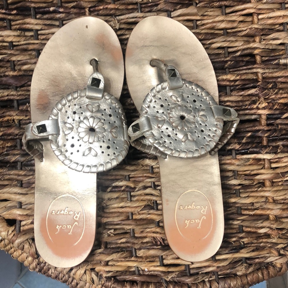 Size 6 jack Rogers sandals